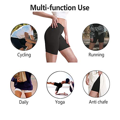 MELERIO Women's Slip Shorts, Comfortable Boyshorts Panties, Anti-chafing Spandex Shorts for Under Dress (3Pcs, 16-18) - Image 4