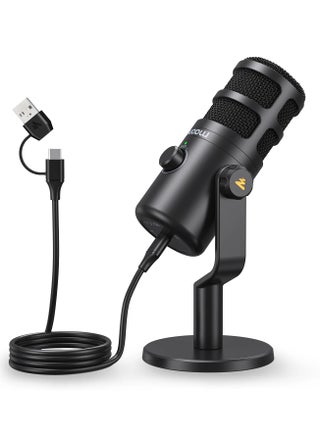 PD100U USB Dynamic Microphone, Podcast Recording Microphone with Gain Knob, Plug & Play, Metal Structure, Voice-Isolating Technology, Cardioid Studio PC Mic for Streaming, Vocal, Home Studio - pzsku/Z139A3210E8D9AB10811EZ/45/1746232711/6e2d89af-f2ca-4e25-9879-9b7933fe0346