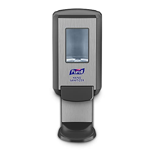 PURELL CS4 Push-Style Hand Sanitizer Dispenser, Graphite, for 1200 mL CS4 Hand Sanitizer Refills (Pack of 1) - 5124-01 - Image 1