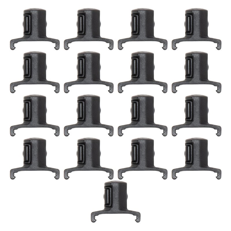 Ernst Manufacturing Ernst Manufacturing ERN8442 1/2 Inch Drive Dura-Pro Twist Lock Socket Clips â€“ 15-Pack | Fits on Ernst Rail Socket  - Image 2