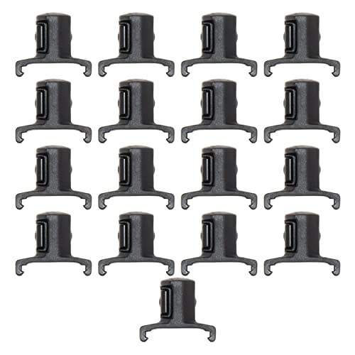Ernst Manufacturing Ernst Manufacturing ERN8442 1/2 Inch Drive Dura-Pro Twist Lock Socket Clips â€“ 15-Pack | Fits on Ernst Rail Socket  - Image 1