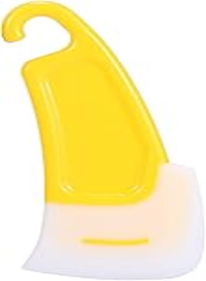 LTCT Kitchen Silicone Spatula For Dirty Fry Pan Dish Pot Washing Scraper Cleaning Brush Pack Of 1 PC