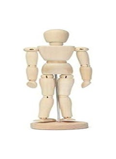 11.4 CM Wooden Manikin Movable Limbs Human Mannequin Model