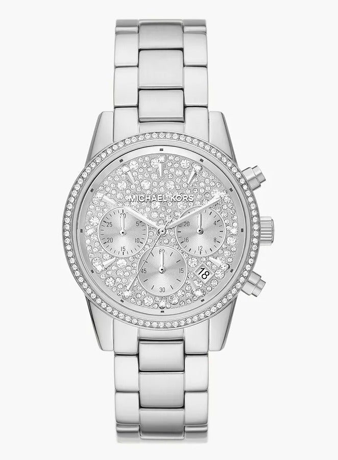 MK MICHAEL Michael Kors MK7301 Ritz Chronograph Watch for Women  - Image 1