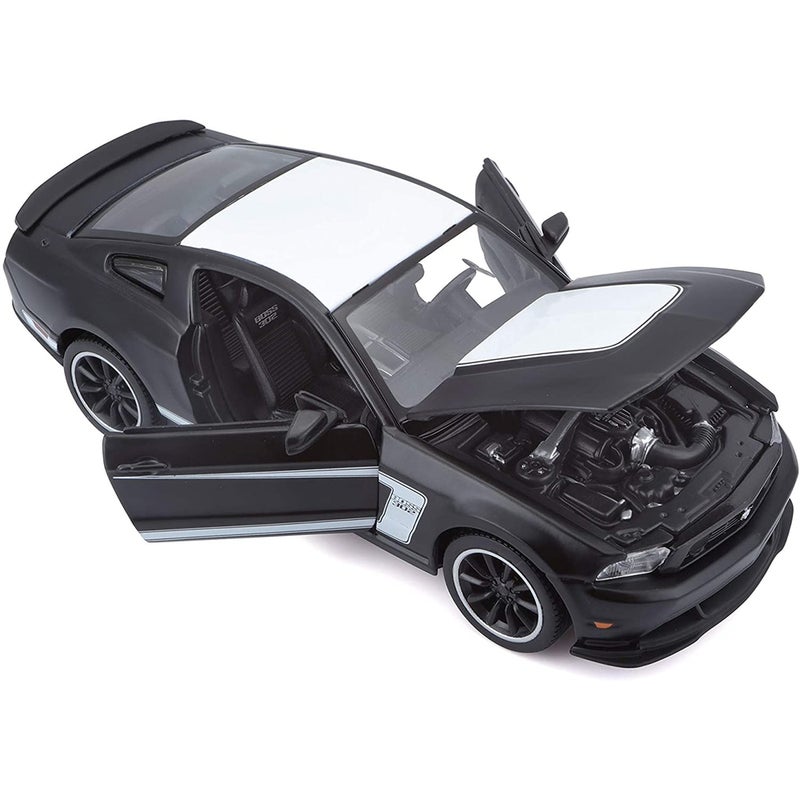 Maisto - Ford Mustang Boss 302 1/24 Diecast Model - Black - 31269 - Image 4