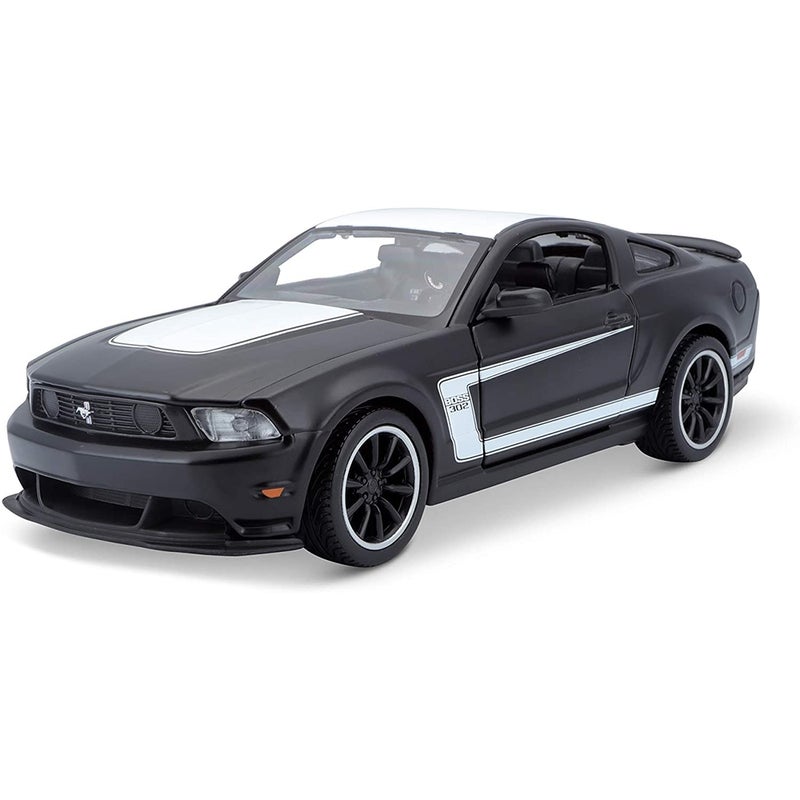 Maisto - Ford Mustang Boss 302 1/24 Diecast Model - Black - 31269 - Image 1