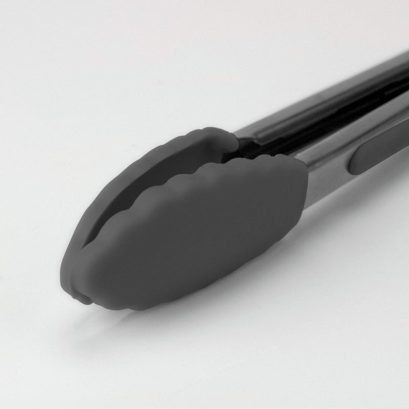 Tovolo Mini Silicone Easy-Grip Tongs, Non-Slip Handle, 8.25 Inches, Blue - Image 4