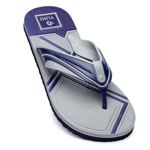 YUKI Men Slippers | Stylish Hawai Chappal Rubber Flip Flops Slippers, Comfortable & Ultra-Light, Waterproof Non-Slip Thong - Image 1