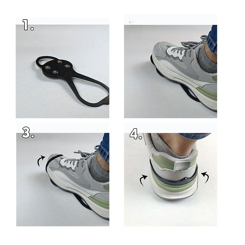 Shoe Sole Ignition Stone Free Size (36-48) Durable Material Shoe Accessory - Easy To Use Compact Sole Protector for Outdoor Extreme Sports Enthusiasts & Men Women - Image 2