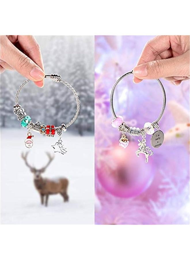Generic - Unleash Your Creativity with this Unicorn Charm Bracelet Making Kit for Girls, Ideal Gift for Ages 8-12! - Image 1