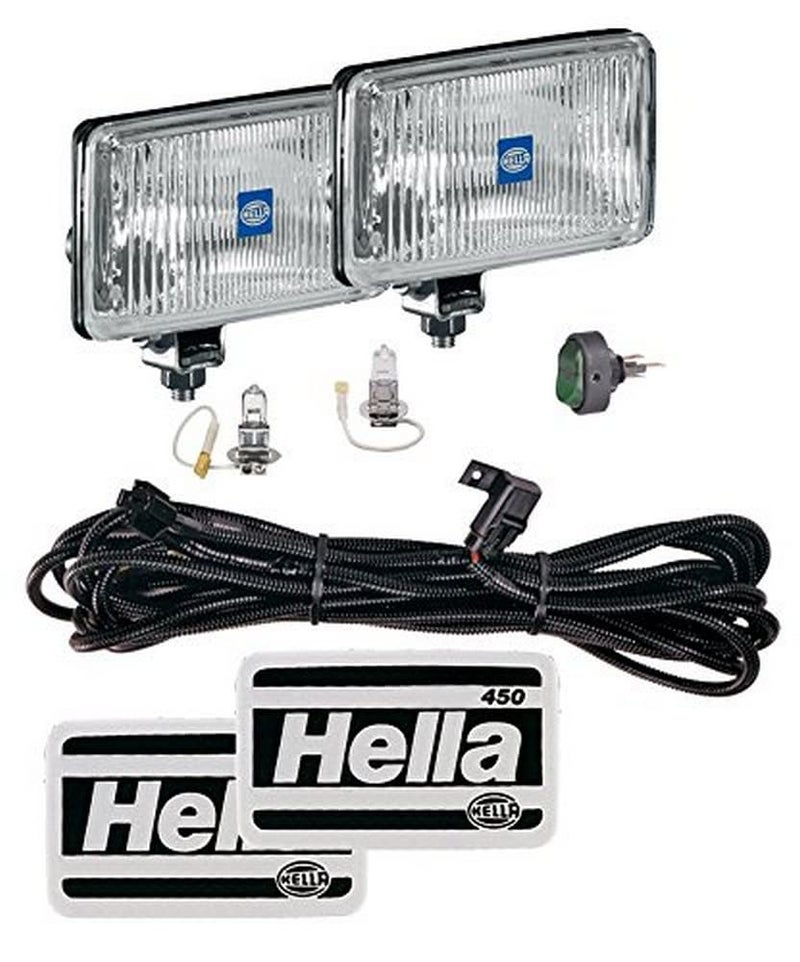 HELLA 005860631 450 DRIVING LAMP KIT (CLEAR LENS) H3 12V SAE/ECE - Image 5