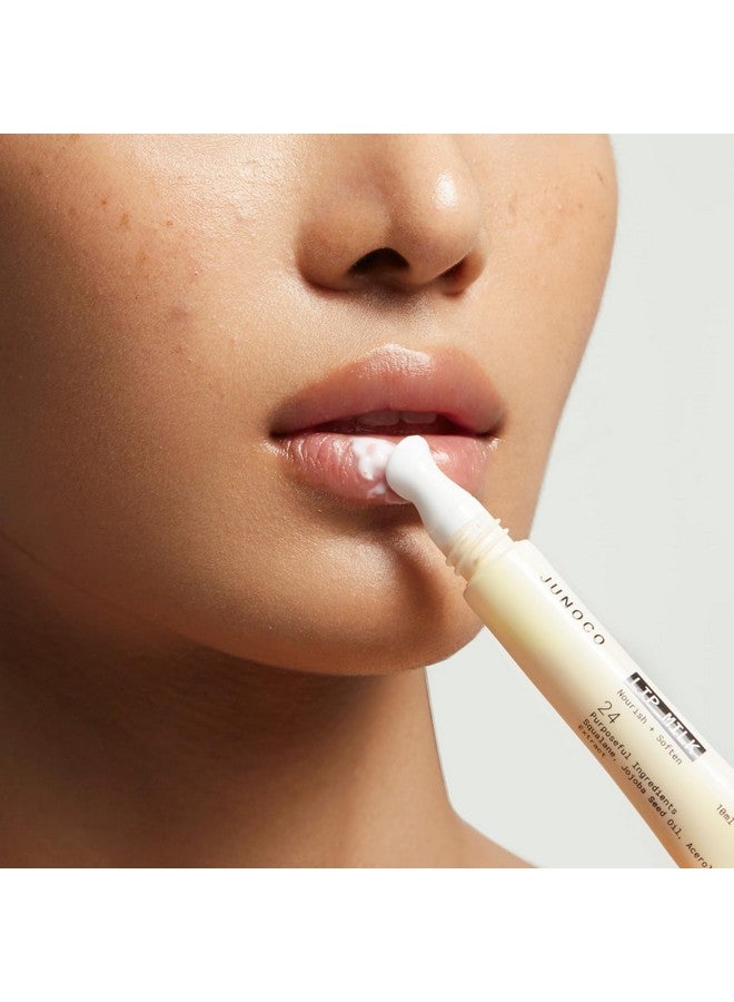 چونو & كو. حليب الشفاه من جونو آند كو، مرطب شفاه نهارًا وقناع شفاه مكثف ليلًا، 10 مل/0.33 أونصة سائلة - Image 4