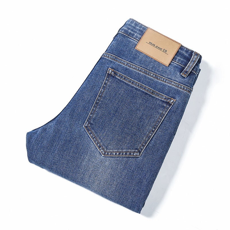 Unisex Casual Daily Denim Jeans - Image 2