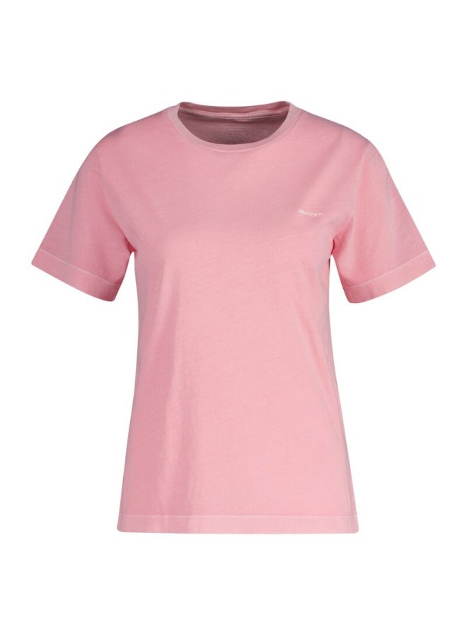 Gant Regular Sunfaded Ss C-Neck T-Shirt - Image 2