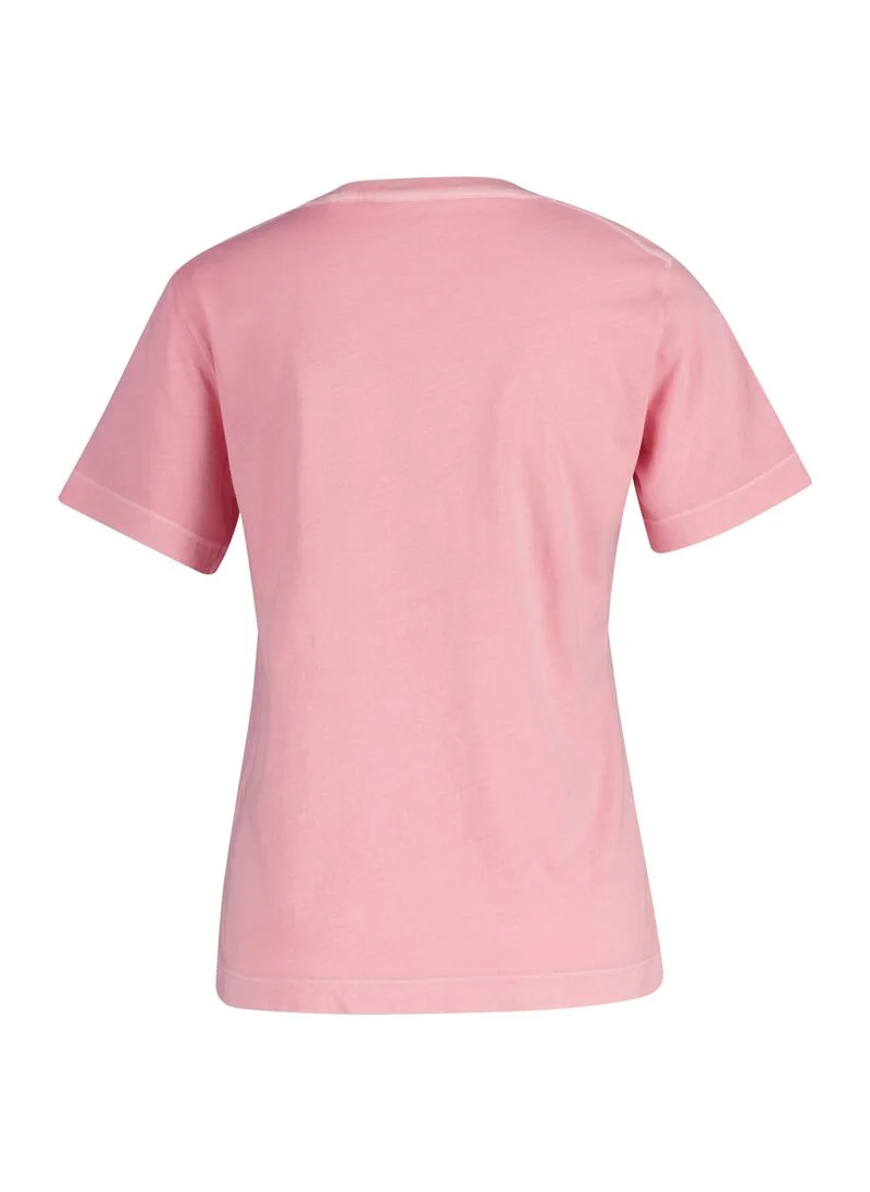 GANT Gant Regular Sunfaded Ss C-Neck T-Shirt