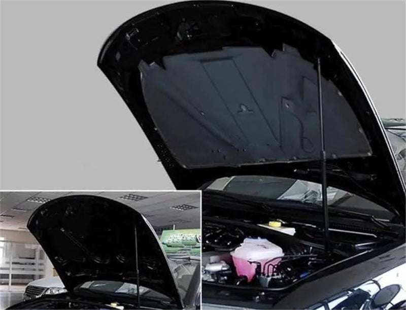 QASULER Car Engine Heat Shield for A4 B7 (2006-2008) - Image 2