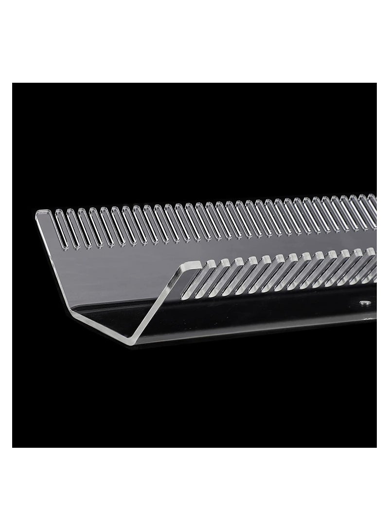 SYOSI Acrylic Hair Extension Stand, Professional Wigs Styling Tool Hair Hanger, for Hair Salon, 1 Pcs, Clear - Image 3