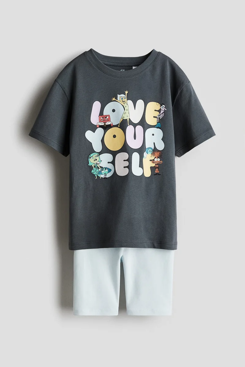 H&M 2-piece printed set