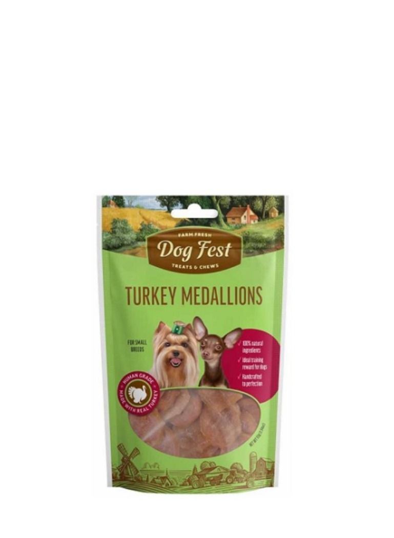 Turkey Medallions For Small Breeds