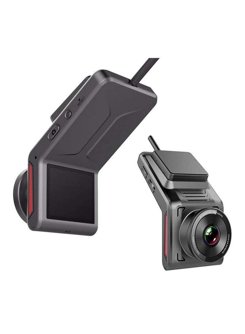 WINCA K18 Hidden 4G WiFi Car Dash Cam DVR with 2.0 LCD Screen GPS Camera Recorder 1080P Dual Lens Front and Rear WDR with GPS Log Track Playback Night Vision 24Hrs Remote Monitor - Image 1