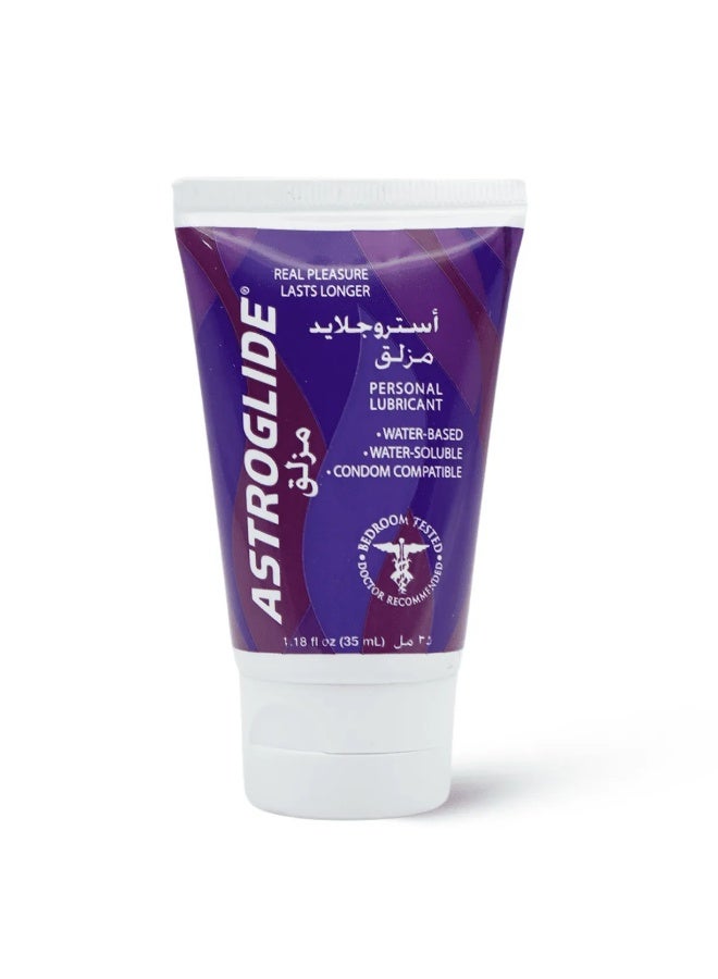 Astroglide Unflavored Personal Lubricant Gel 35 ml