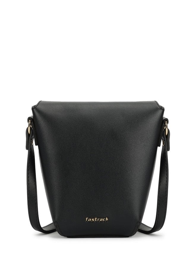 Fastrack Catch Me If You Can Sling Bag for Women | Small Size with Flap and Button Lock, Adjustable Strap | Stylish, Functional Sling Bag for On-the-Go - Image 3