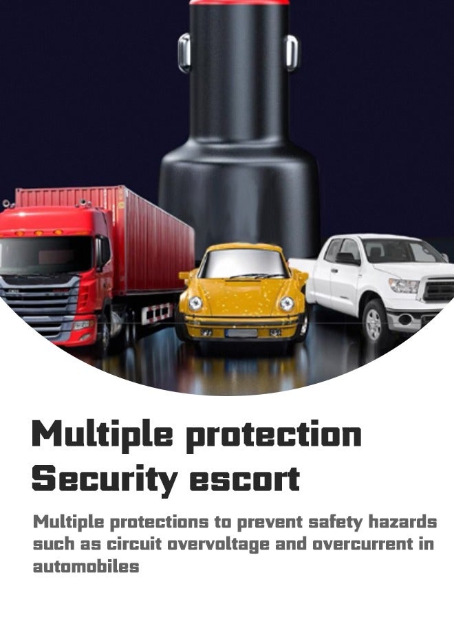 مجموعتين من واجهة محول الشحن السريع على متن الطائرة وشاحن الشحن السريع أربعة في واحد ، وداع المشاكل متعددة الخطوط ، والشحن أسرع ، والشحن على متن الطائرة بشكل أكثر ملاءمة - Image 3