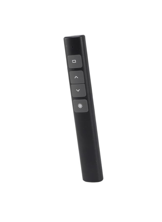 Thoraya - Presentation Clicker Multifunction Accurate High Sensitivity Wireless Charging PPT Page Turning Pen for Business Meeting Teaching Black - Image 1