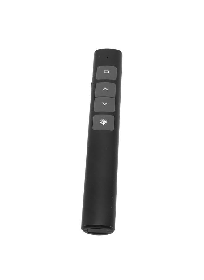 Thoraya - Presentation Clicker Multifunction Accurate High Sensitivity Wireless Charging PPT Page Turning Pen for Business Meeting Teaching Black - Image 1