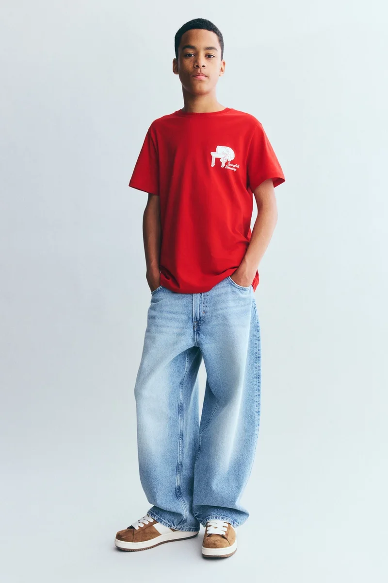 H&M Print-motif cotton T-shirt