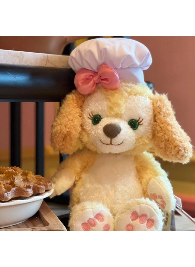 null - Keqi'an Pancake Chef Cookie Puppy Plush Toy Doll Pillow Sleeping Birthday Gift For Girlfriend-Color:Chef Cake-Height:45cm（0.35kg） - Image 1