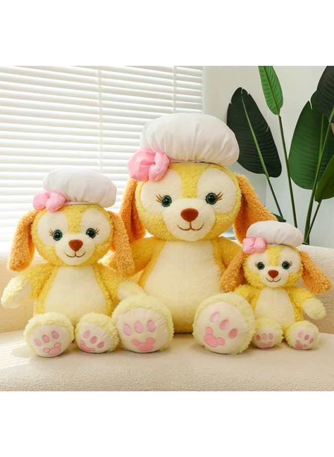null - Keqi'an Pancake Chef Cookie Puppy Plush Toy Doll Pillow Sleeping Birthday Gift For Girlfriend-Color:Chef Cake-Height:45cm（0.35kg） - Image 1