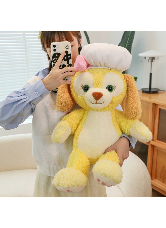 null - Keqi'an Pancake Chef Cookie Puppy Plush Toy Doll Pillow Sleeping Birthday Gift For Girlfriend-Color:Chef Cake-Height:45cm（0.35kg） - Image 1