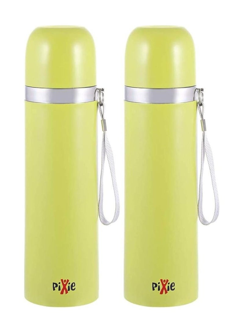 Pixie  Thermo 500 ML (Green) (Pack of 2) - Image 1