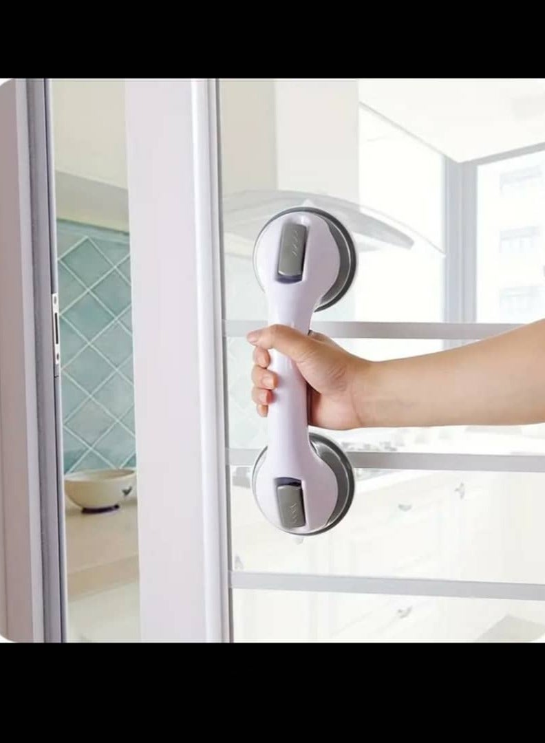 HL Anti-Slip Suction Bathroom Grab Rails Hand Rail For Disabled Portable Mobility Aids Safety Handle With Suction Cup Fitting No Fixings Needed For Bathroom - Image 1
