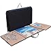 Becko US Jigsaw Puzzle Board with Trays Cover Portable Case for Puzzles Storage Saver NonSlip Surface for Up to 1000 Pieces Dark Blue Khaki - Image 3
