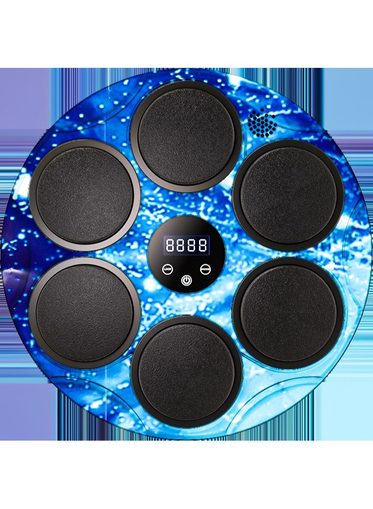 BlueFire Home Fitness Intelligent Training Music Boxing Wall Target Trainer – Bluetooth Smart Boxing Machine with Built-in Music Rhythm, USB Charging, LED Display, and PU Foam Shock Absorption – Musical Boxing Pro for Cardio, Stress Relief & Reflex Training – 2000mAh Battery, 10W Power, Multi-Function Interactive Boxing Target - Image 1