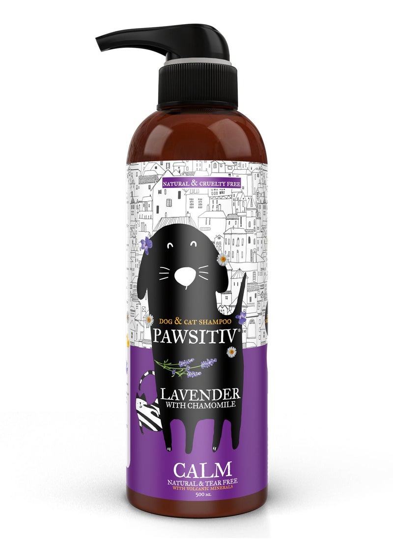 Pawsitiv Lavender With Chamomile Calm Shampoo 500 ML  - Image 1