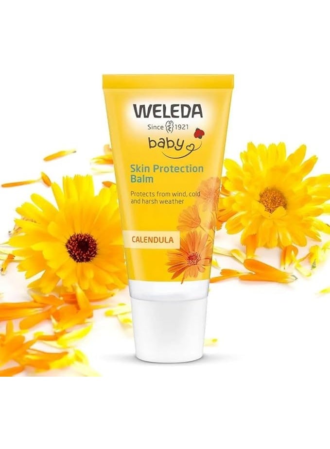 Weleda بلسم ويليدا العضوي لحماية بشرة الأطفال من الطقس 30 مل – كريم حاجز لطيف لبشرة الأطفال