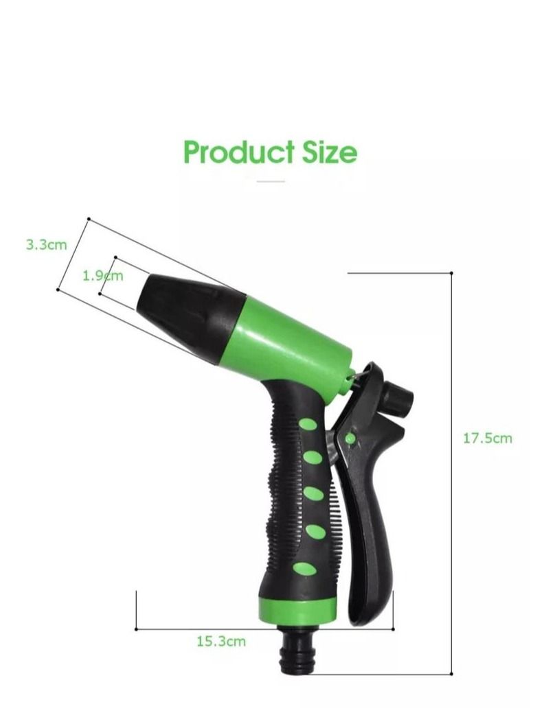 Hose Pipe Gun Multifunction Water Saving Adjustable Hose Pipe Nozzle Spray Gun Hose Nozzle Set 4 PC