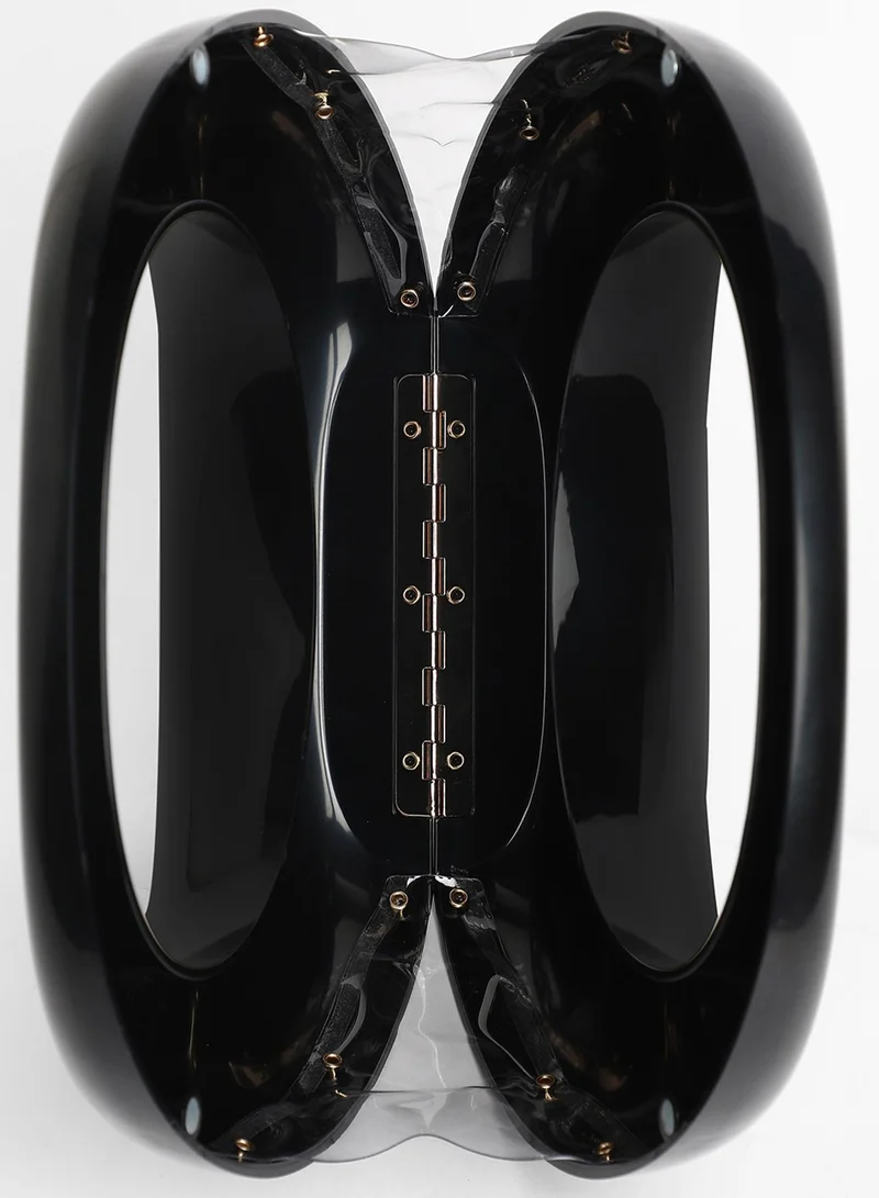 Haute Sauce The Sculptural Hand Bag - Midnight Black