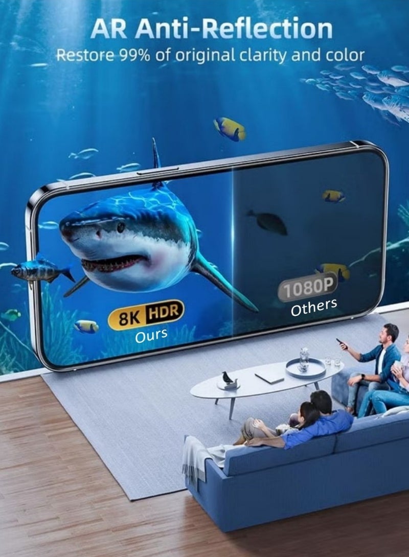 iPhone 16 Plus Screen Protector 6.7 inch - HD Clear Film, Ultimate Display Protection, Crystal Clear Clarity, Easy Installation, Premium Quality, 3 Pack - Image 5