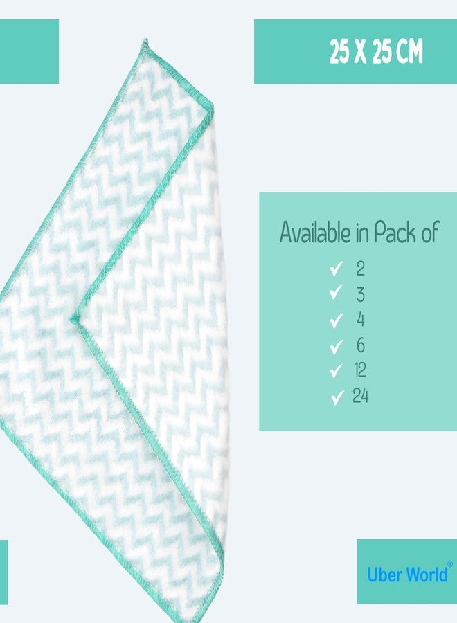 Uber World Handkerchief for Women | Face Towels | Handkerchief for Kids | Women | Hanky | Hanky of Kids | Ladies handkerchief Zigzag (6) - Image 5