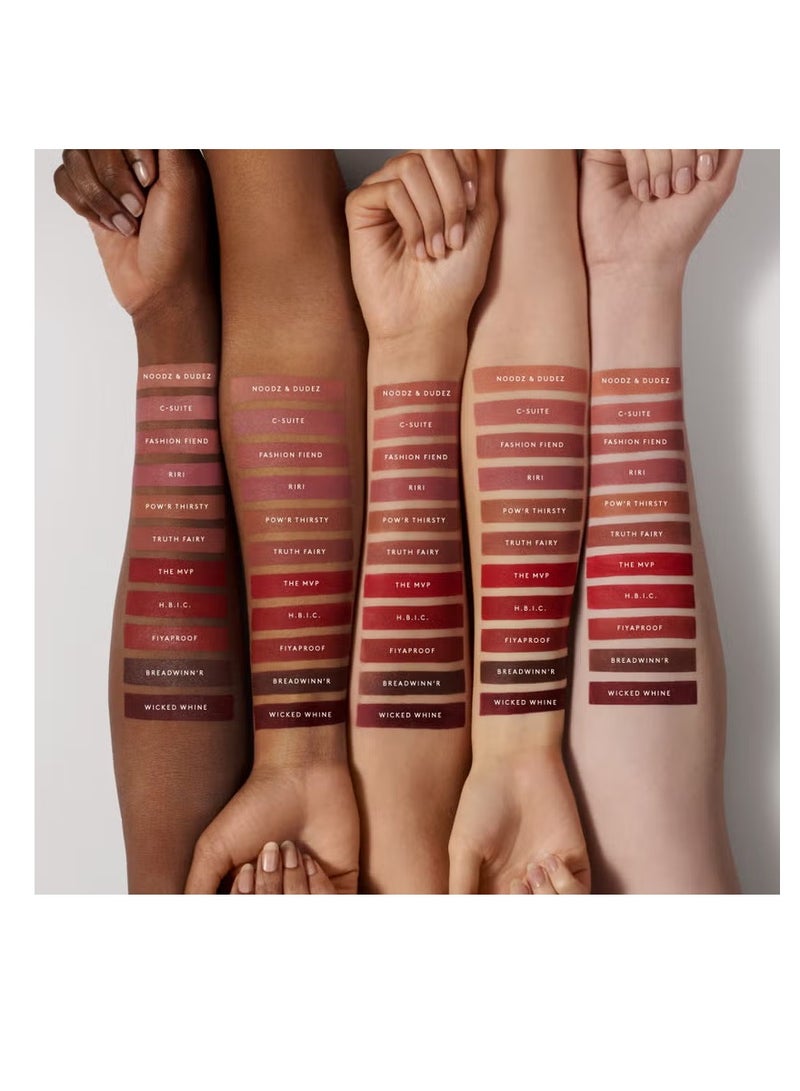 Fenty Beauty Icon Velvet Liquid Lipstick - The Mvp - Image 3