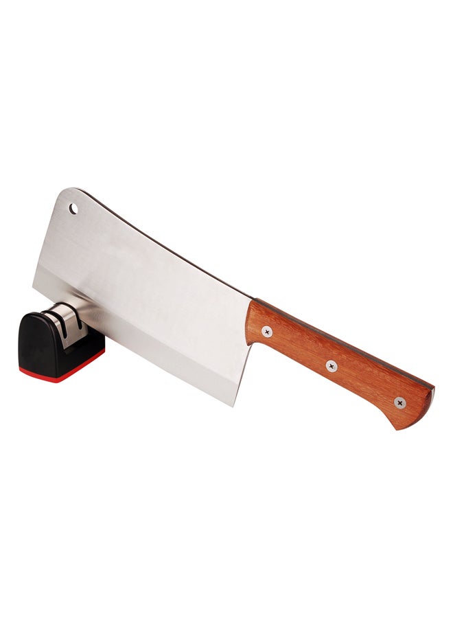 AL SANIDI Stainless steel cleaver, Meat cleaver, Silver, 9 inch - Image 4