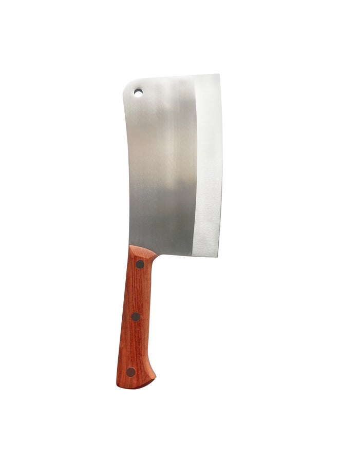 AL SANIDI Stainless steel cleaver, Meat cleaver, Silver, 9 inch - Image 3