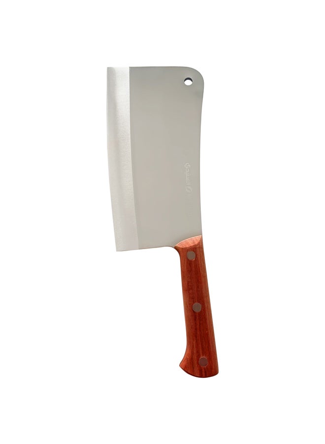AL SANIDI Stainless steel cleaver, Meat cleaver, Silver, 9 inch - Image 2