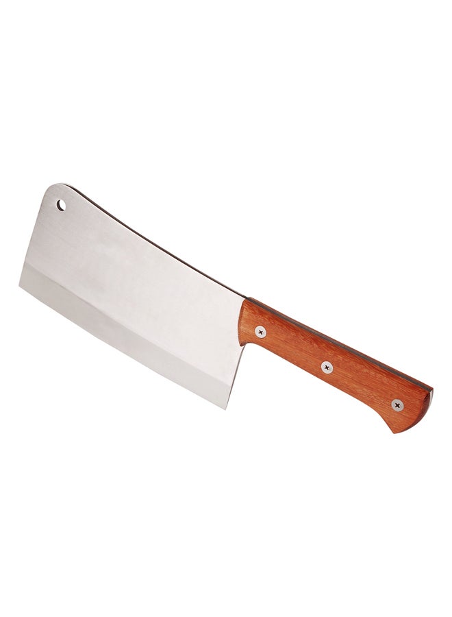 AL SANIDI Stainless steel cleaver, Meat cleaver, Silver, 9 inch - Image 1