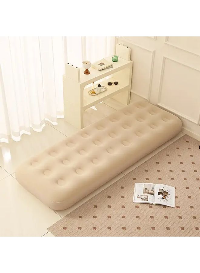 75 2 x28 7 x8 66 Inch Inflatable Air Mattress for Camping Home Travel Portable Foldable Flocked Bed - Image 3