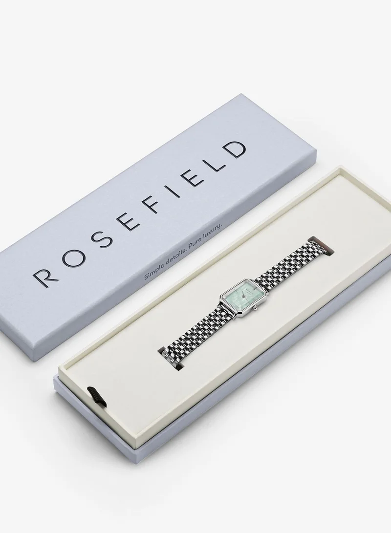 Rosefield  Rosefield Octagon XS Mint Green MOP Steel Silver Women Watch - OGGSS-O72 for Women | Best Price UAE
